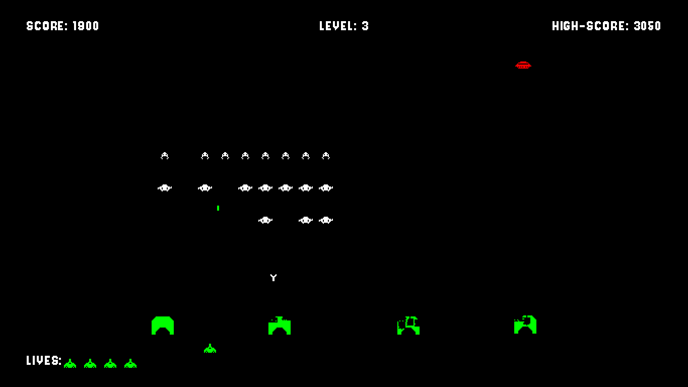 Space Invaders Screenshot